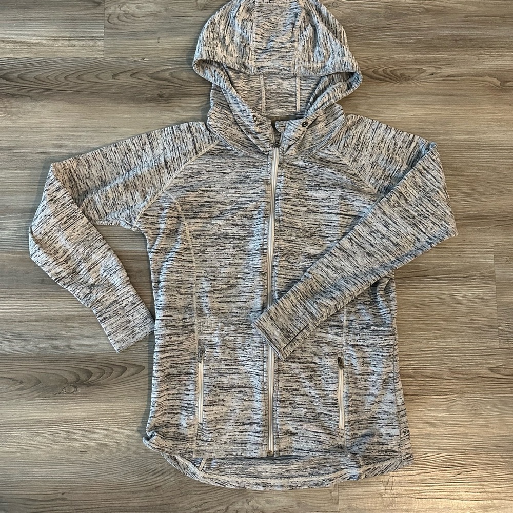 Athleta Heathered Gray Knit Top